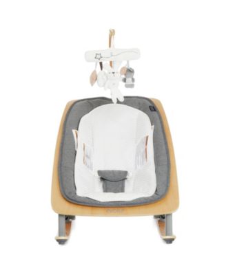 Tory 2-in-1 Rocker & Chair in Light Gray