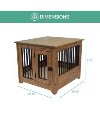 Pet Cabinet With Powder Coated Aluminum Grates & Pad