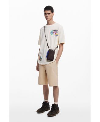 Men's Short-sleeve T-shirt with embroidery