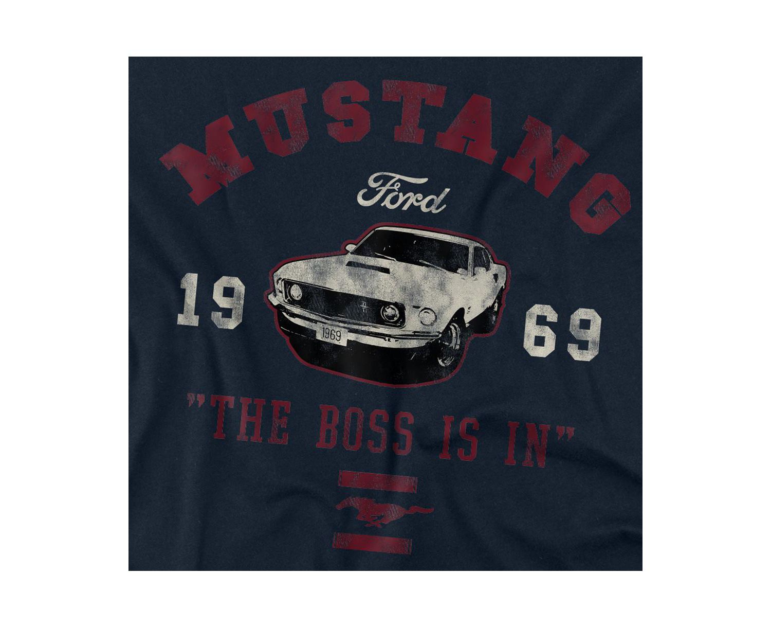 Big & Tall Ford The Boss Is In T-Shirt