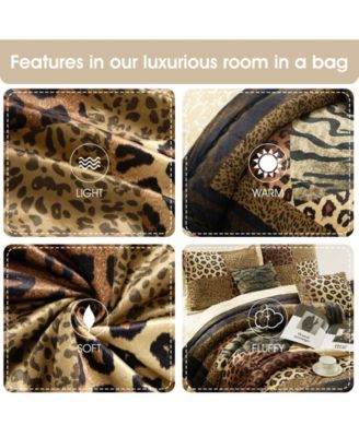 Tucson Animal Print 9-Pc. Comforter Set, King