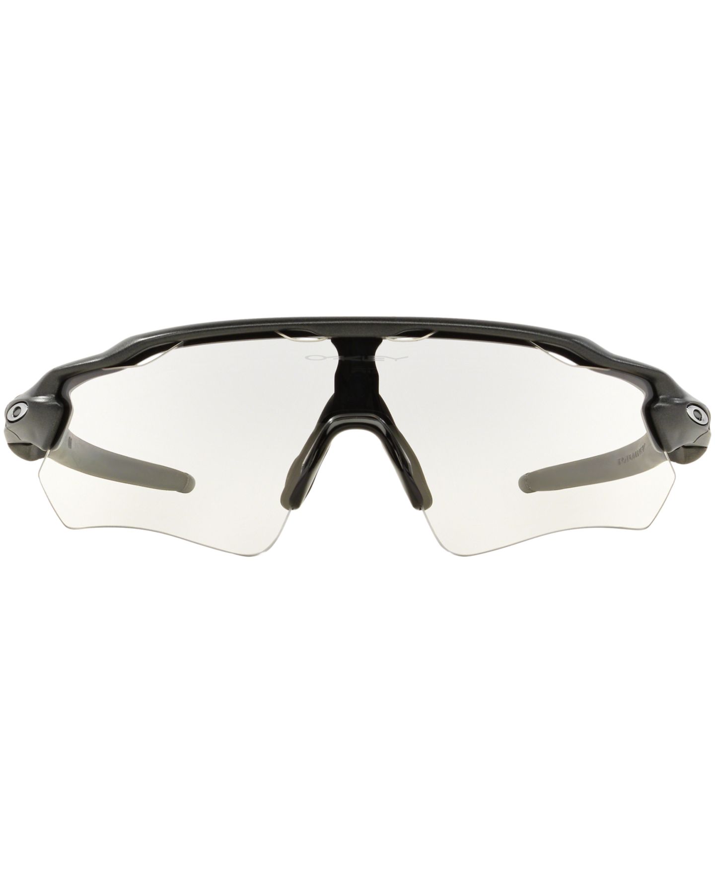 Женские солнцезащитные очки Oakley OO9208 Radar EV Path, цвет: Серый тёмный / Прозрачный — фото 2