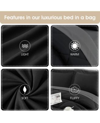 Arelia Geometric 5-Pc. Comforter Set, Twin