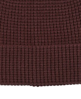 Men's Cuffed Waffle Beanie, Macy's Exclusive