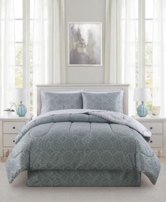 Ellis Reversible 8-pc Comforter Sets, Created for Macy's