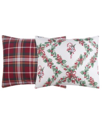 Wreath With Bow Reversible 3-Pc. Comforter Sets