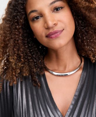 Structured Collar Necklace, 15-1/2" + 3" extender, Macy's Exclusive