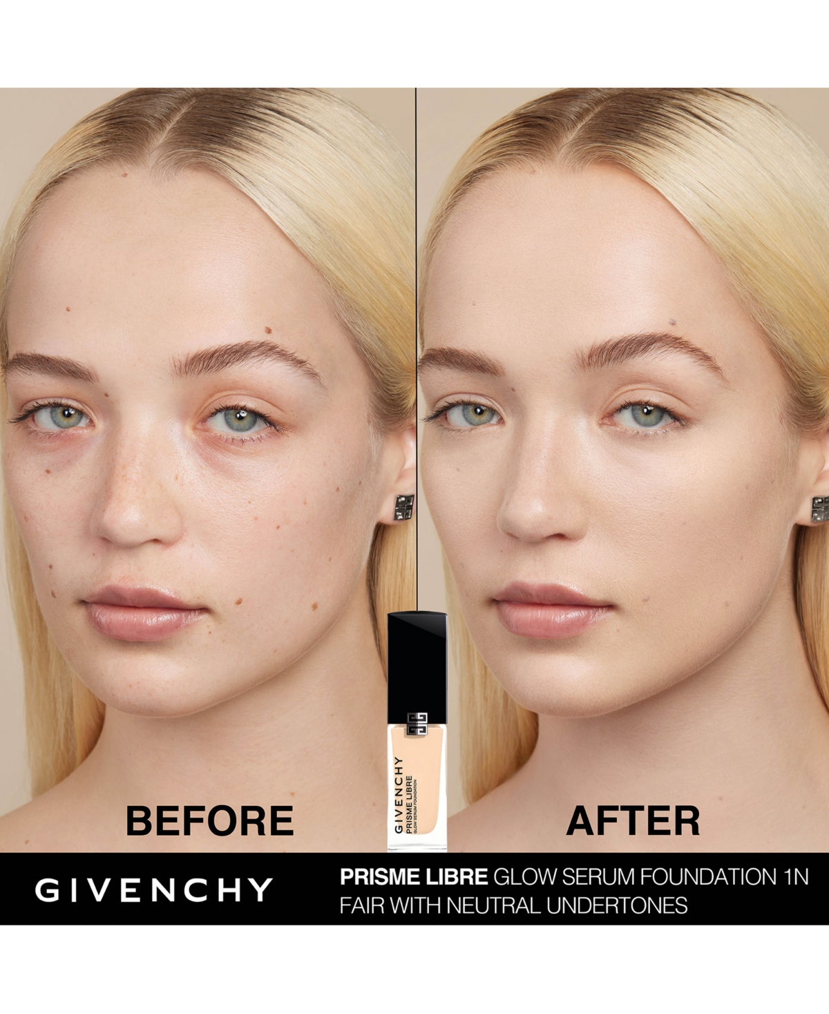 Givenchy Prisme Libre Glow Serum Blurring & Hydrating Foundation, 1 Oz.