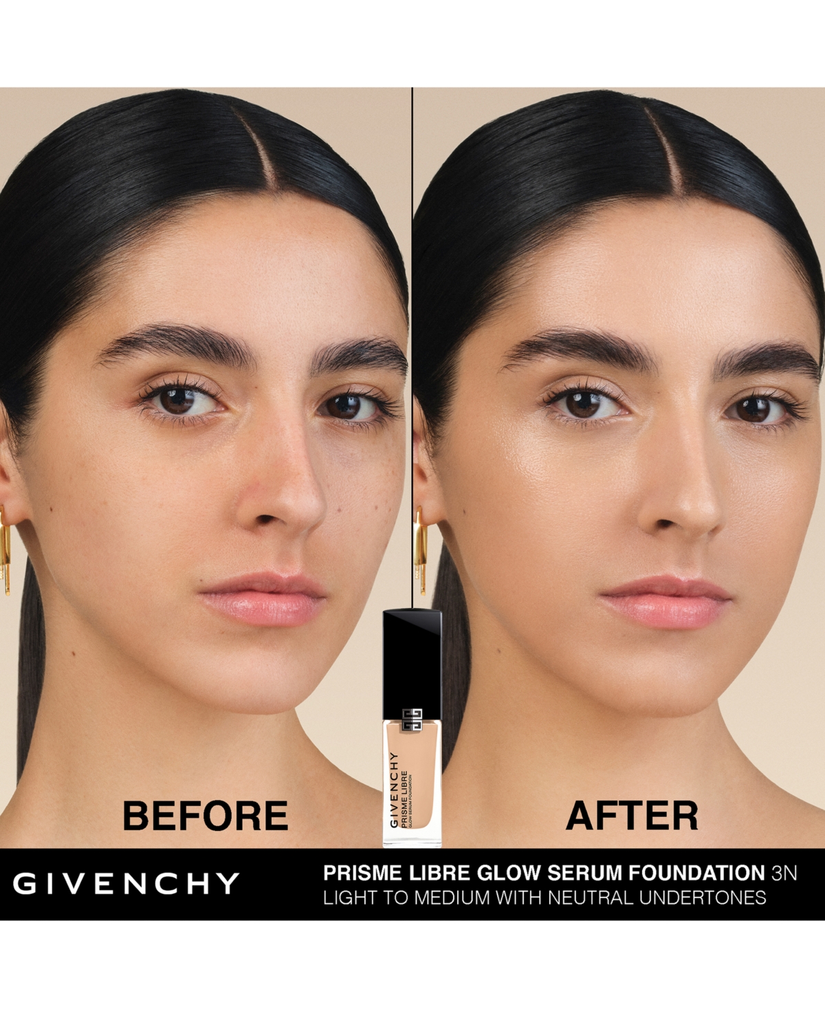 Givenchy Prisme Libre Glow Serum Blurring & Hydrating Foundation, 1 Oz.