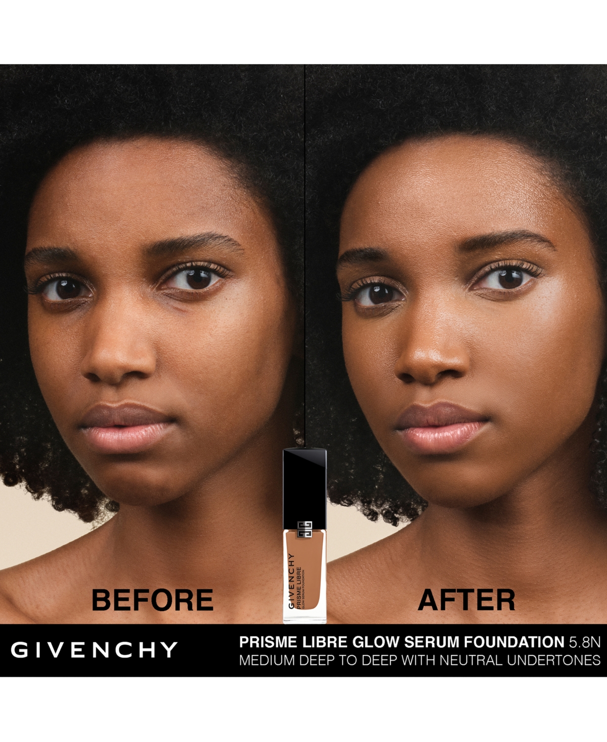 Givenchy Prisme Libre Glow Serum Blurring & Hydrating Foundation, 1 Oz.