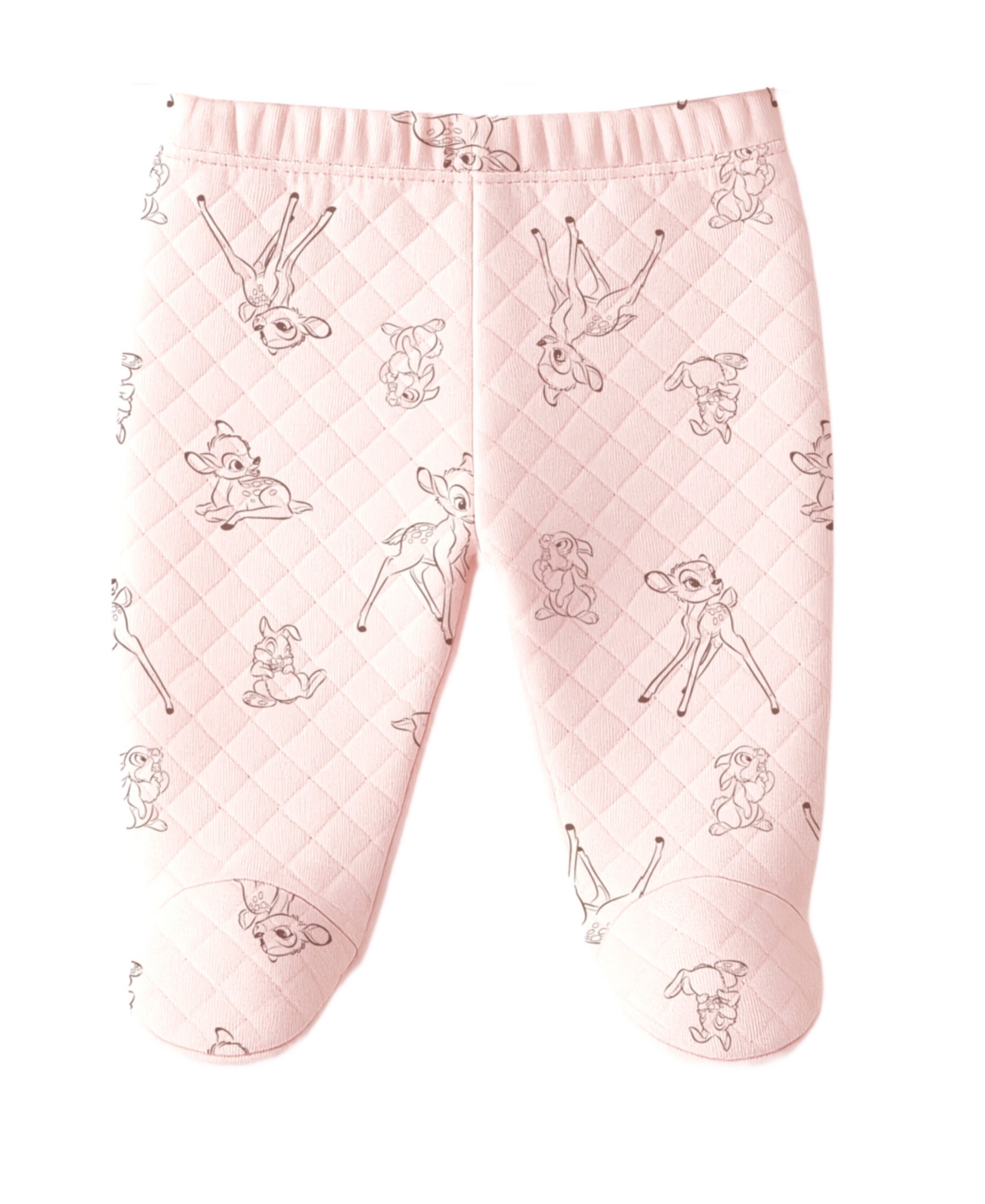 Disney Baby Girls 3-piece Long Sleeve Bambi Top, Pant And Hat Set In Pink