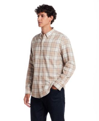 Men's Button Front Flannel Shirt