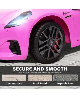 12V Kids Electric Car Licensed with Auxiliary Wheel, Remote,