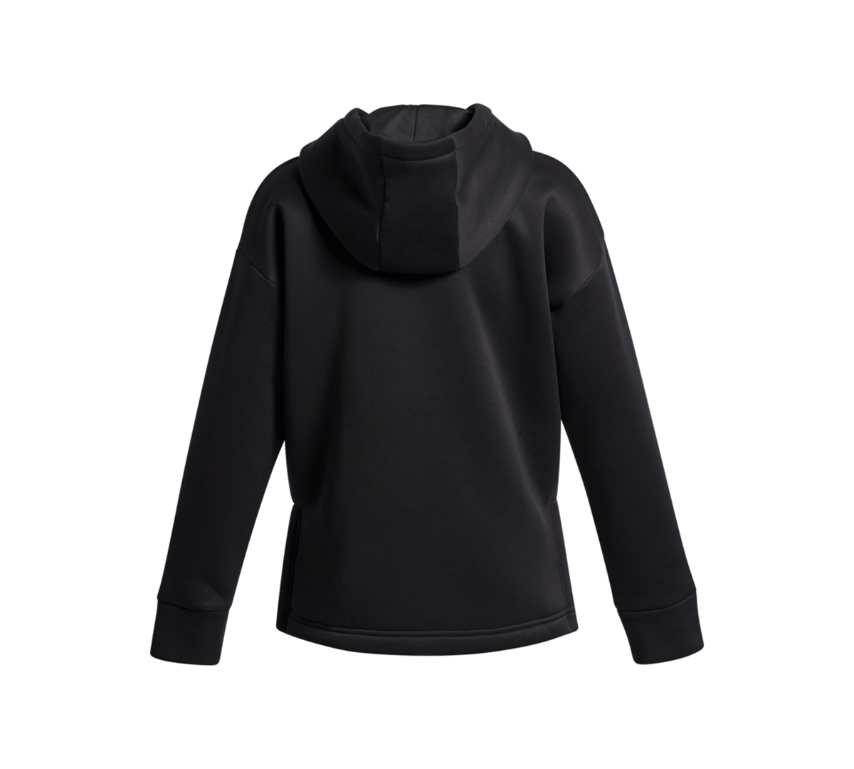 Under Armour Big Girls Fleece Long Sleeve Hoodie In Black