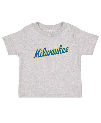 Toddler 2-Pack Navy/Gray Milwaukee Brewers Cooperstown Collection T-Shirt Set