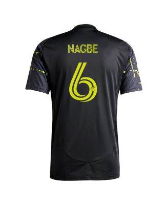 Men's Darlington Nagbe Black Columbus Crew 2025 The Goosebumps Kit Replica Player Jersey