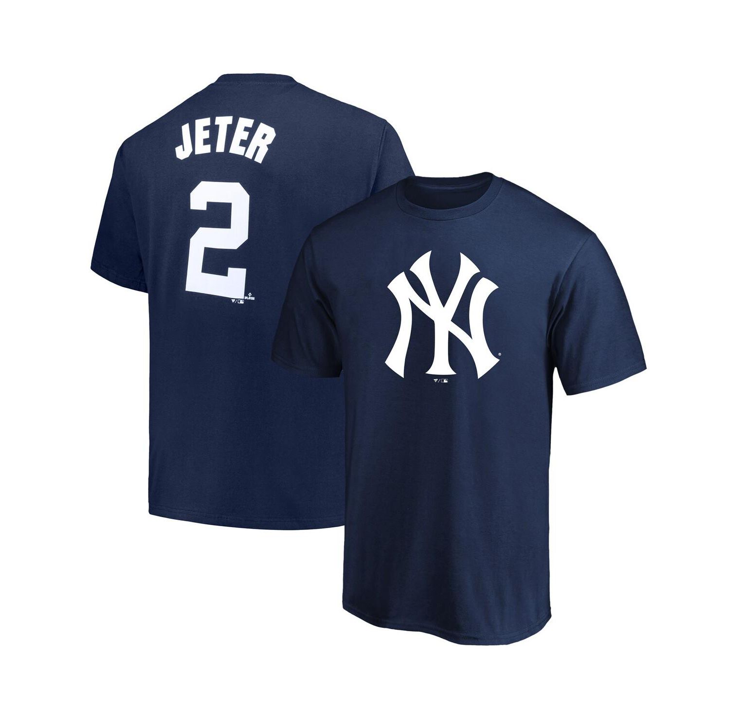 Men's Derek Jeter Navy New York Yankees Big & Tall Name & Number T-Shirt