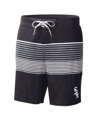 Men's Black Chicago White Sox Coastline Volley Swim Shorts