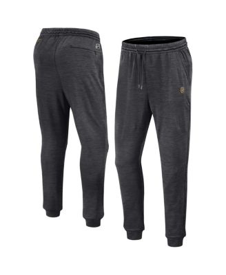 Fanatics - Men's Heather Charcoal Boston Bruins Authentic Pro Fleece Sweatpants