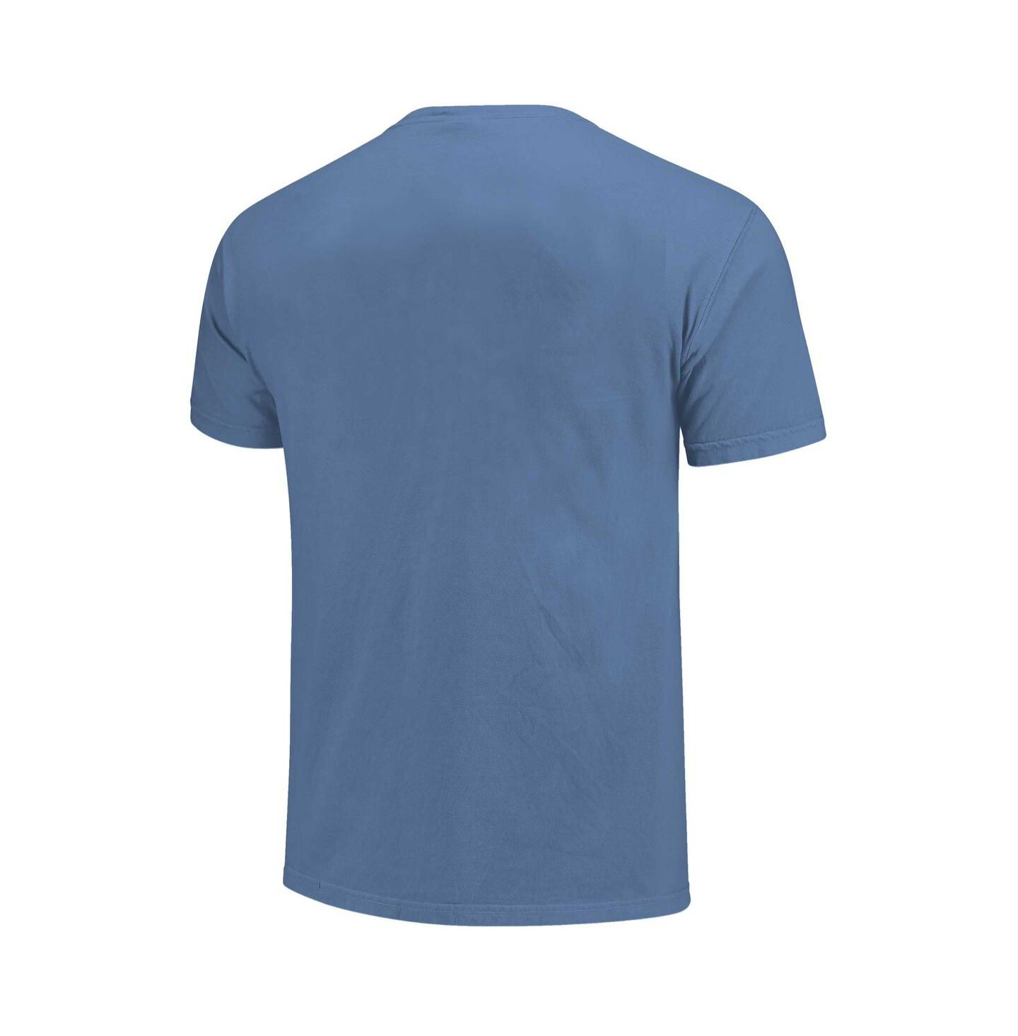 Футболка Image One Blue Arkansas Razorbacks Comfort Colors Fashion Color Arch — фото 2
