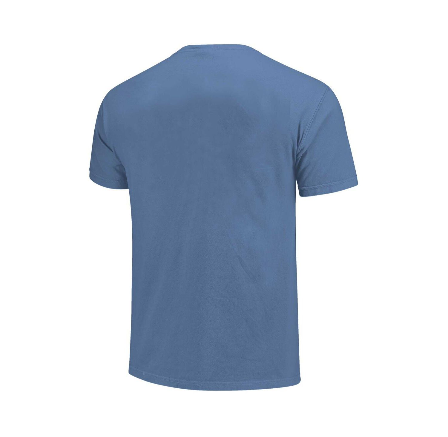Men's and Women's Blue Arkansas Razorbacks Comfort Colors Fashion Color Arch T-Shirt