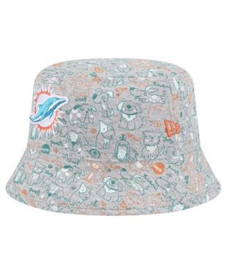 New Era - Toddler Gray Miami Dolphins Companion Bucket Hat