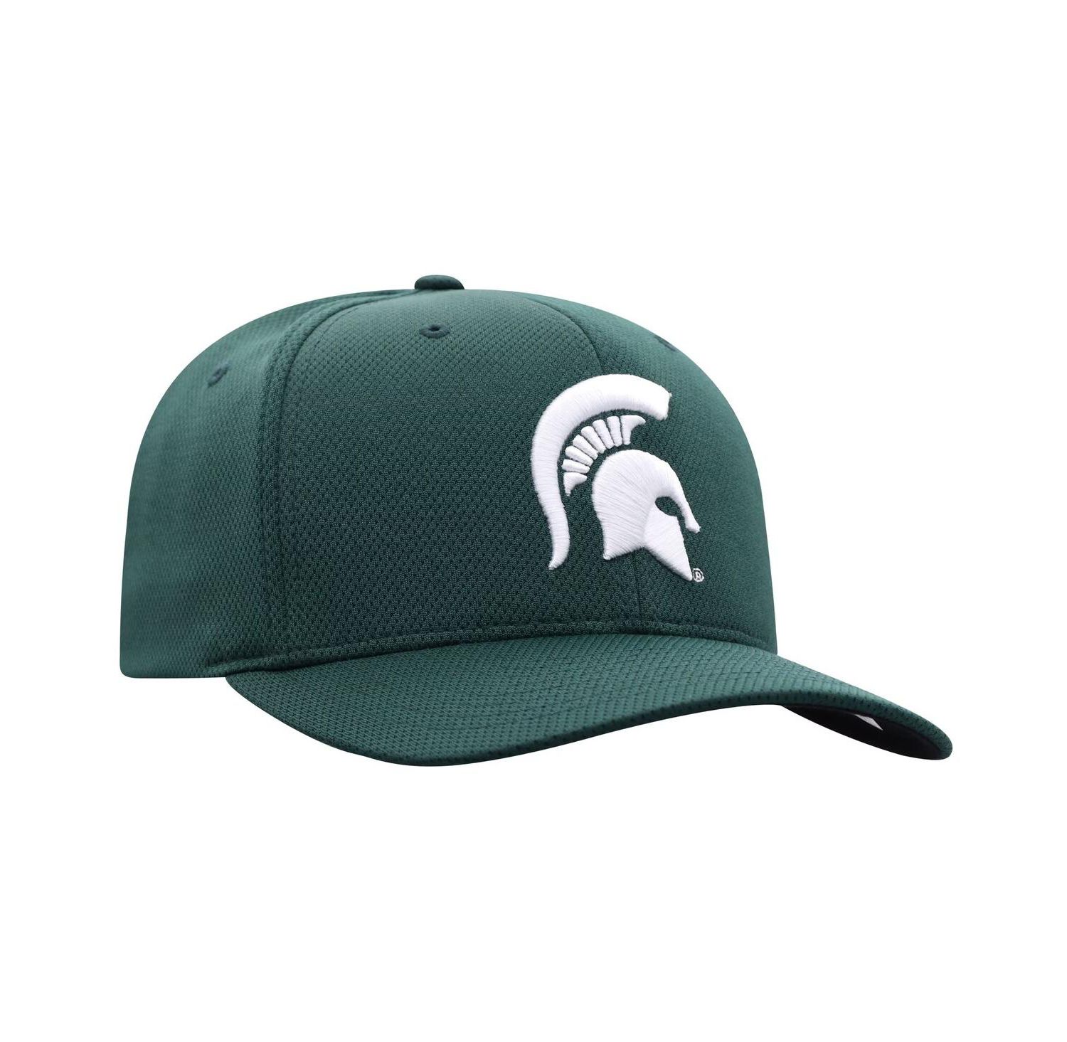 Men's Green Michigan State Spartans Reflex 2.0 Flex Hat