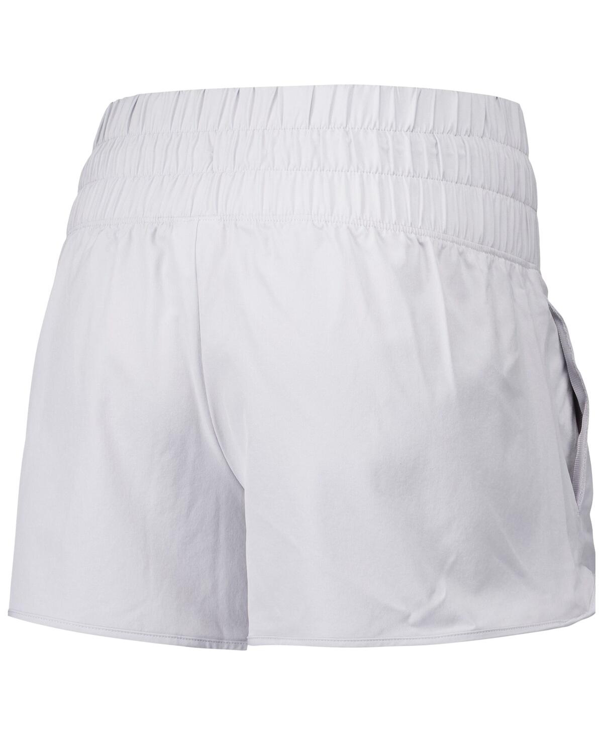 Champion Women's Silver Texas Longhorns Tailgate Her Woven Shorts In Gray