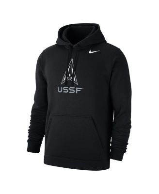 Men's Black Air Force Falcons Space Force Rivalry Fleece Pullover Hoodie