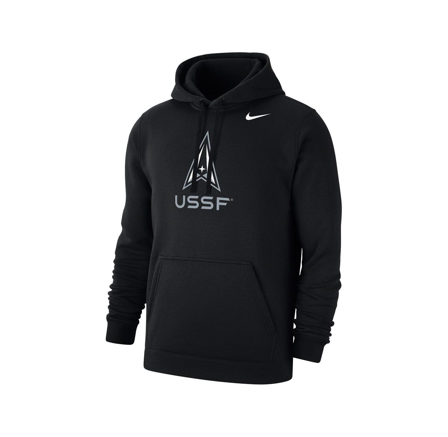 Men's Black Air Force Falcons Space Force Rivalry Fleece Pullover Hoodie