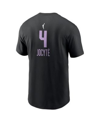 Men's and Women's Juste Jocyte Black Golden State Valkyries Name Number T-Shirt