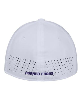 Men's White TCU Horned Frogs 2025 On-Field Performance Flex Hat