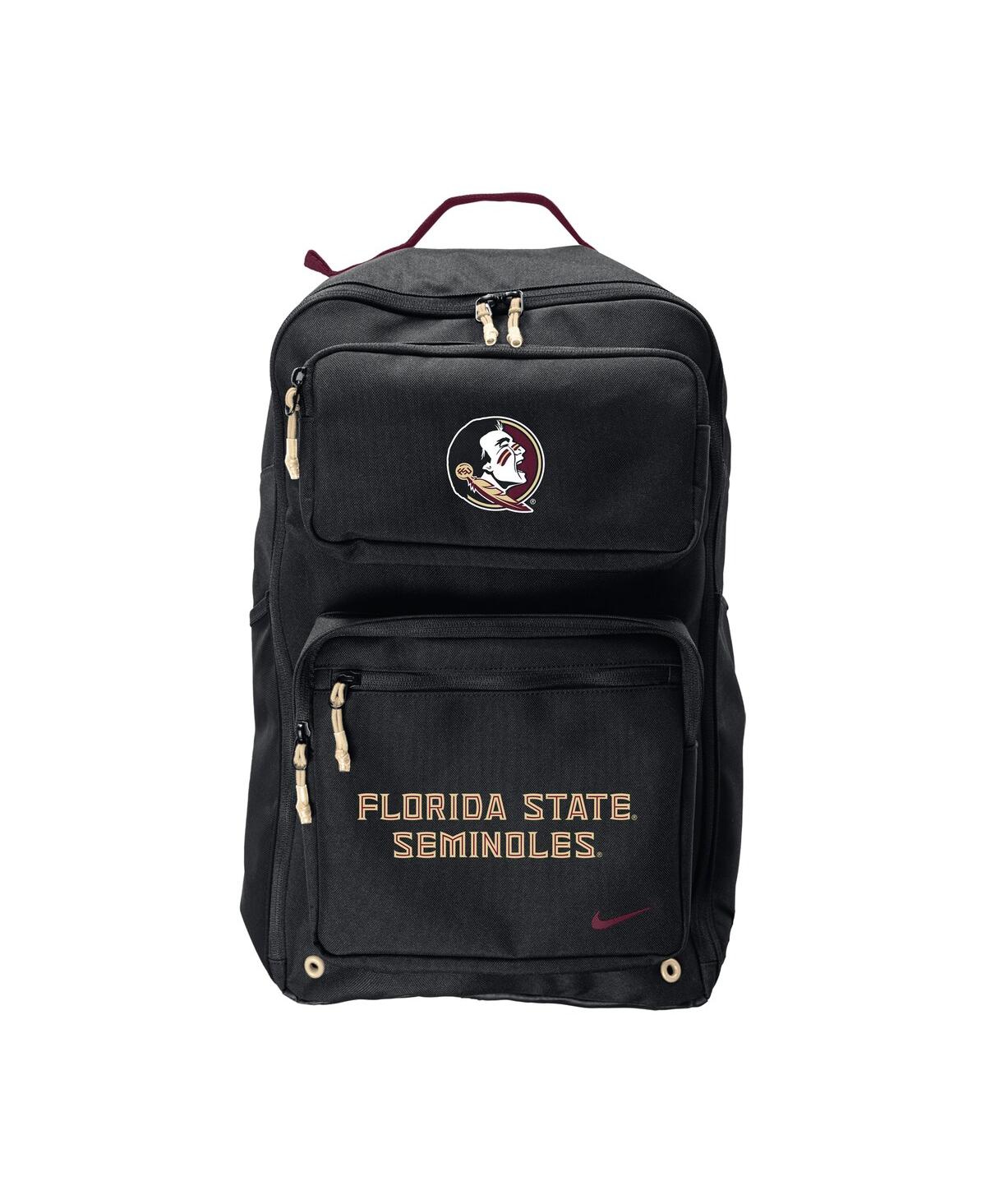 Nike Florida State Seminoles Utility Speed Backpack In Black