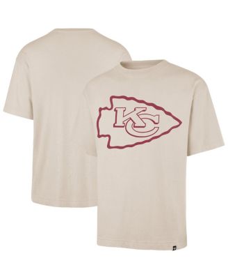 '47 Brand - Men's Tan Kansas City Chiefs Bouldering Imprint Ravine Foundation T-shirt