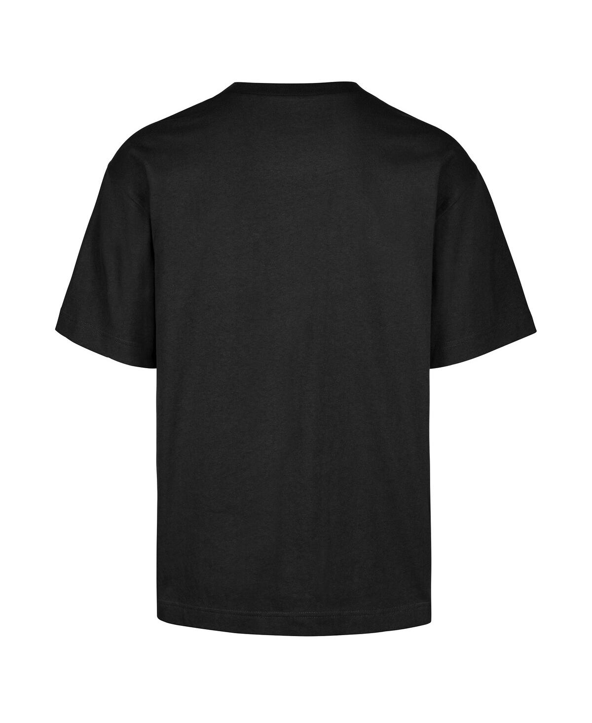 47 Brand '47 Black Chicago Bulls Past Champs Collection Flashbulb Foundation T-shirt In Black