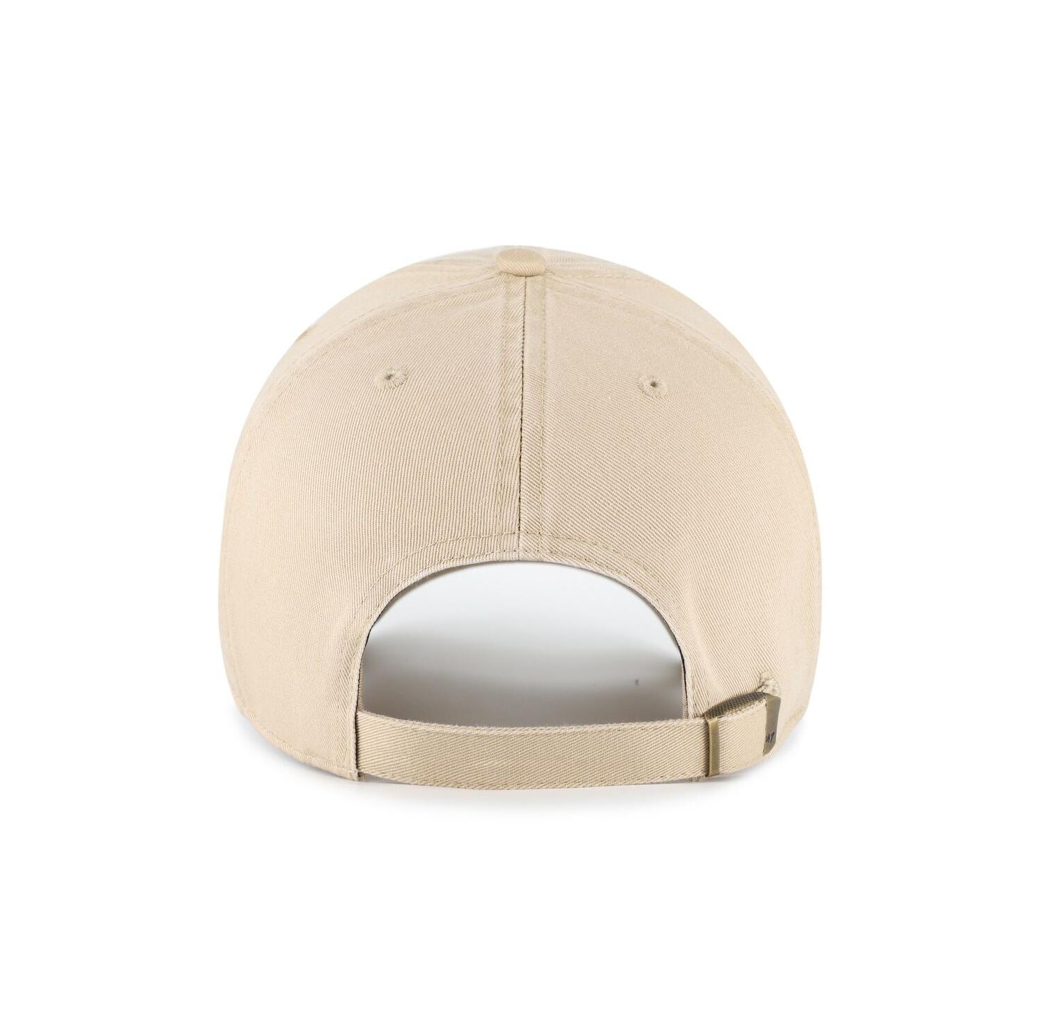 Men's Khaki NC State Wolfpack Clean Up Adjustable Hat