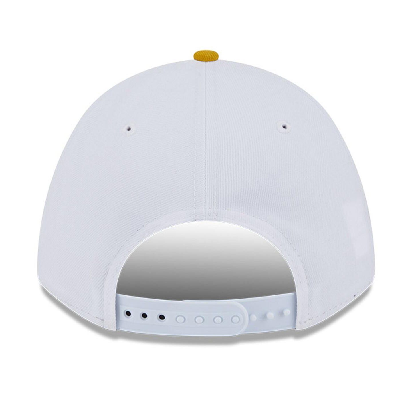Мужские головные уборы New Era Black/White Columbus Crew 2025 Jersey Hook 9FORTY M-Crown Adjustable Hat — фото 4