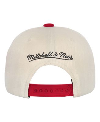 Big Boys and Girls Cream/Scarlet San Francisco 49ers Across the Board Vintage Snapback Hat