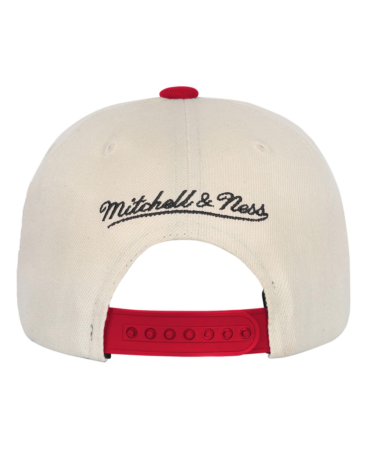 Mitchell & Ness Big Boys And Girls Cream/scarlet San Francisco 49ers Across The Board Vintage Snapback Hat In Multi