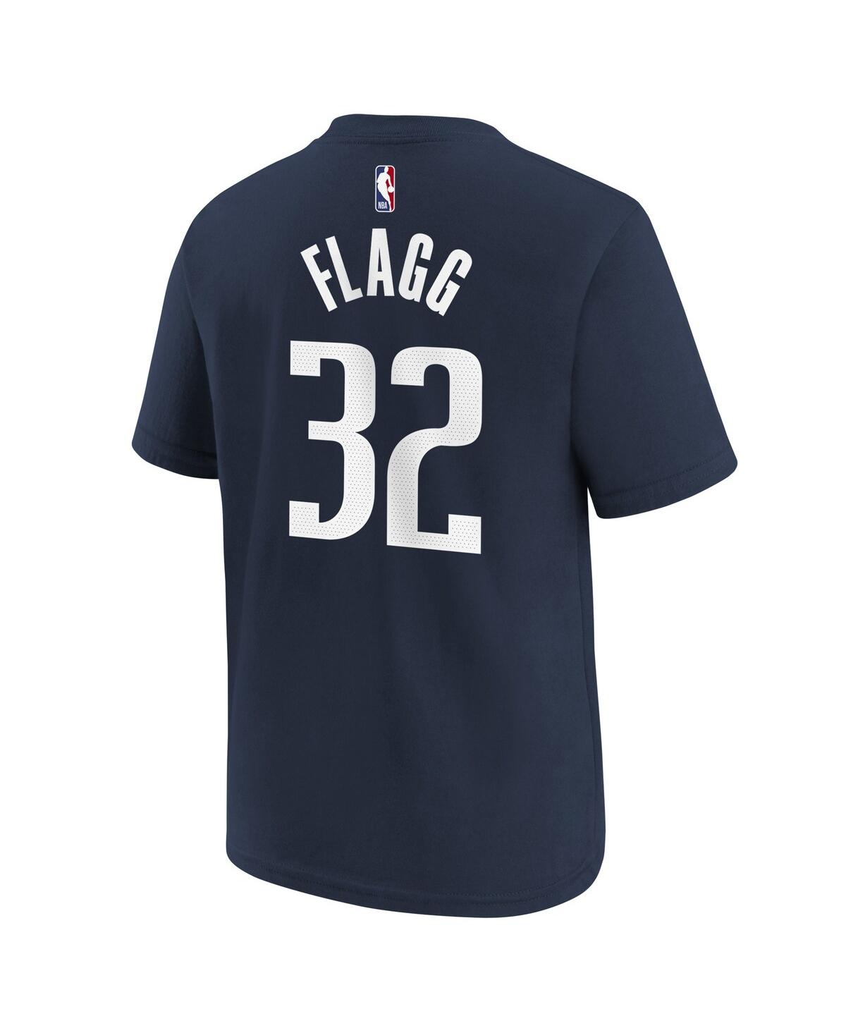 Jordan Big Boys And Girls Cooper Flagg Navy Dallas Mavericks 2025 Nba Draft Statement Name Number T-shirt In Blue
