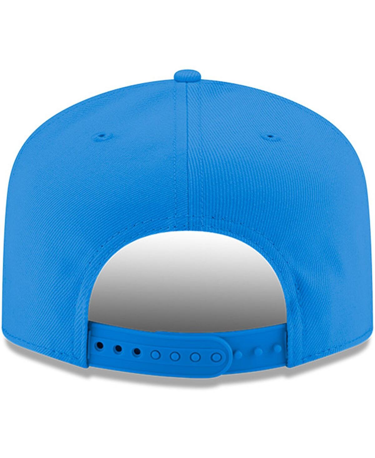 New Era Men's Powder Blue Los Angeles Chargers Charger Power A-frame 9fifty Snapback Hat In Blue