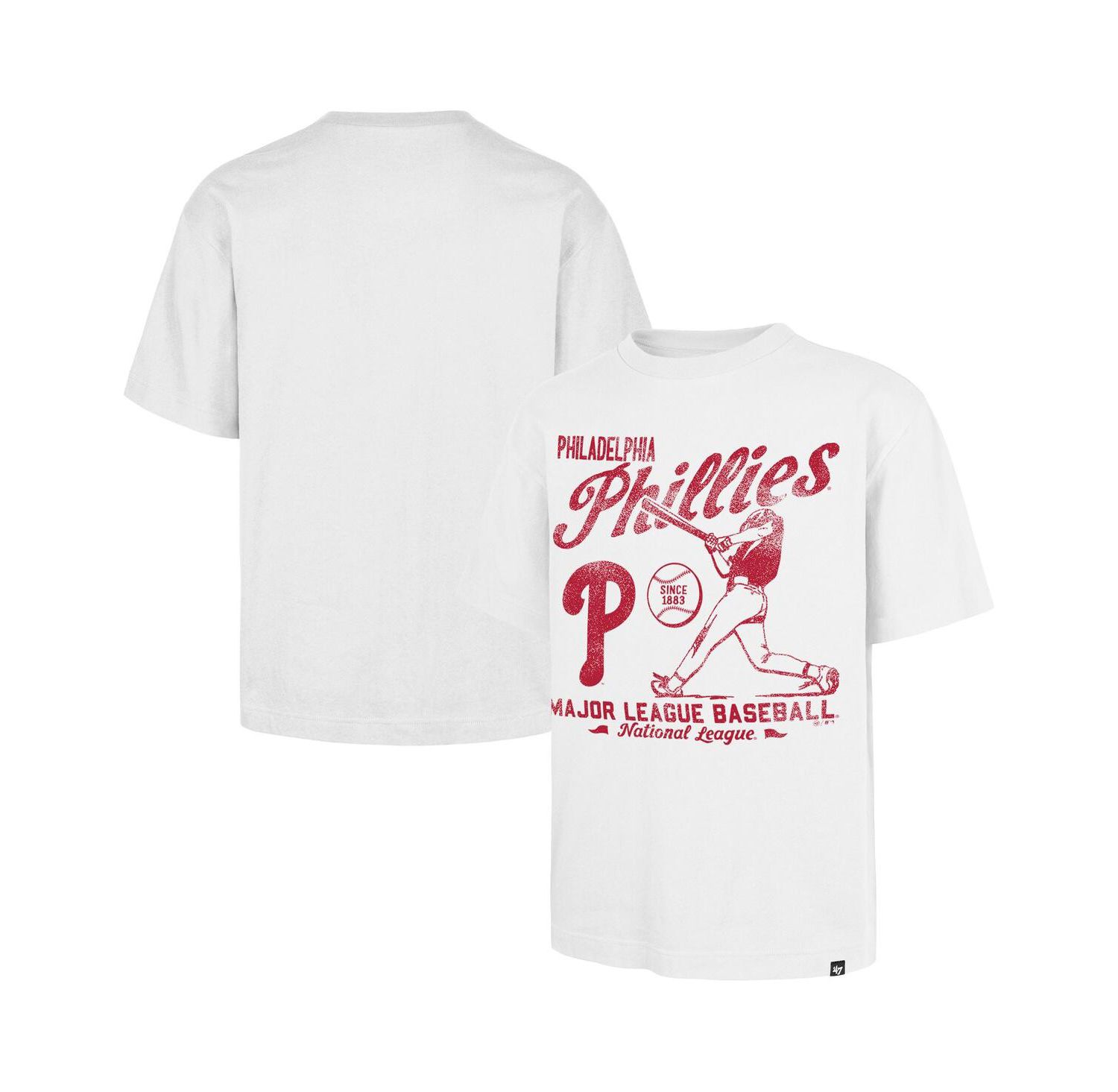 Men's White Philadelphia Phillies Regional Batter Foundation T-Shirt
