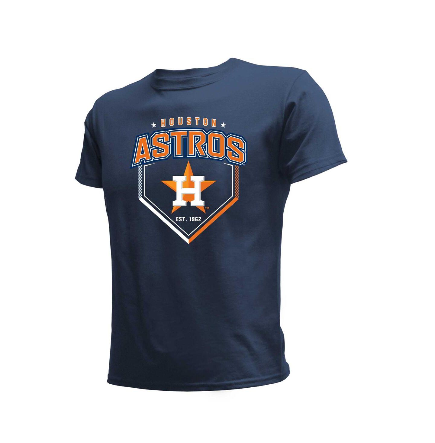 Stitches Big Boys and Girls 3-Pack Houston Astros T-Shirt Set — фото 5