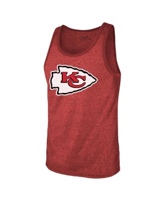 Threads Men's Patrick Mahomes Red Kansas City Chiefs Tri-Blend Player Name Number Tank Top