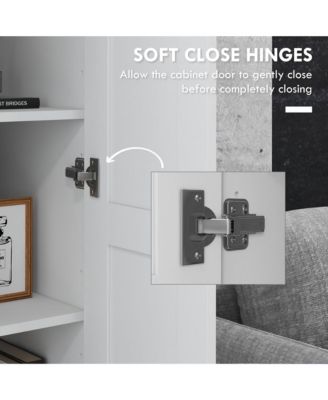 Storage Cabinet, Adjustable Shelves, Pantry Cupboard