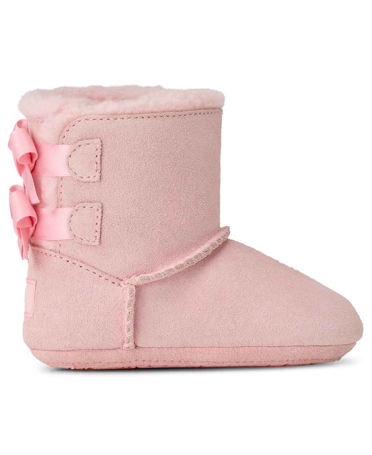 Ugg Baby Bailey Bow Booties In Pink