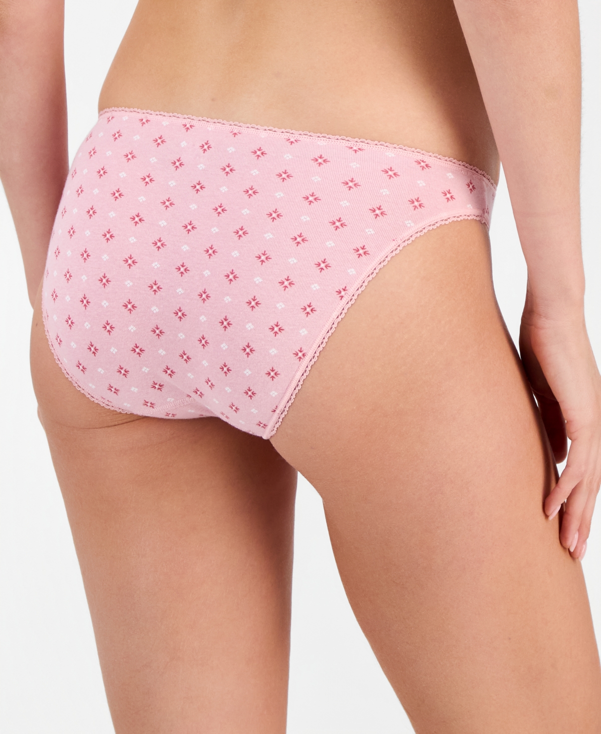 Charter Club Women's Everyday Cotton Bikini Underwear, Created For Macy's In Multi