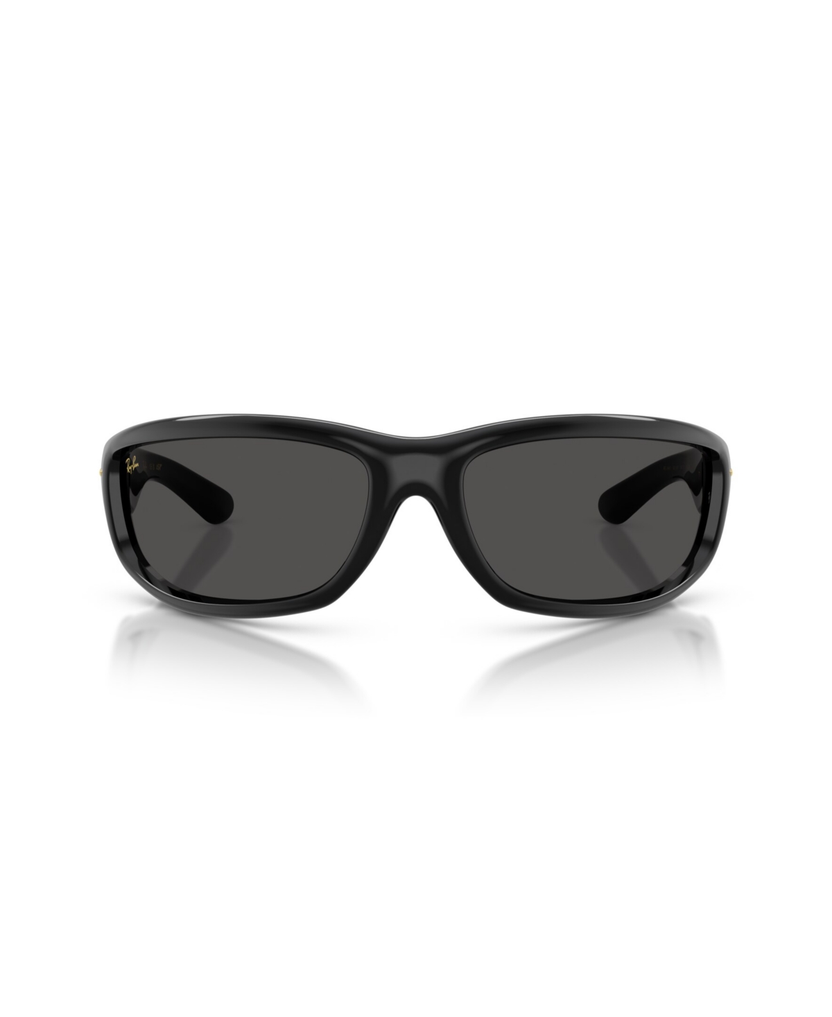 Ray Ban Unisex Ultra Wrap 003 Next Generation Collection Sunglasses, Rb4941 In Black