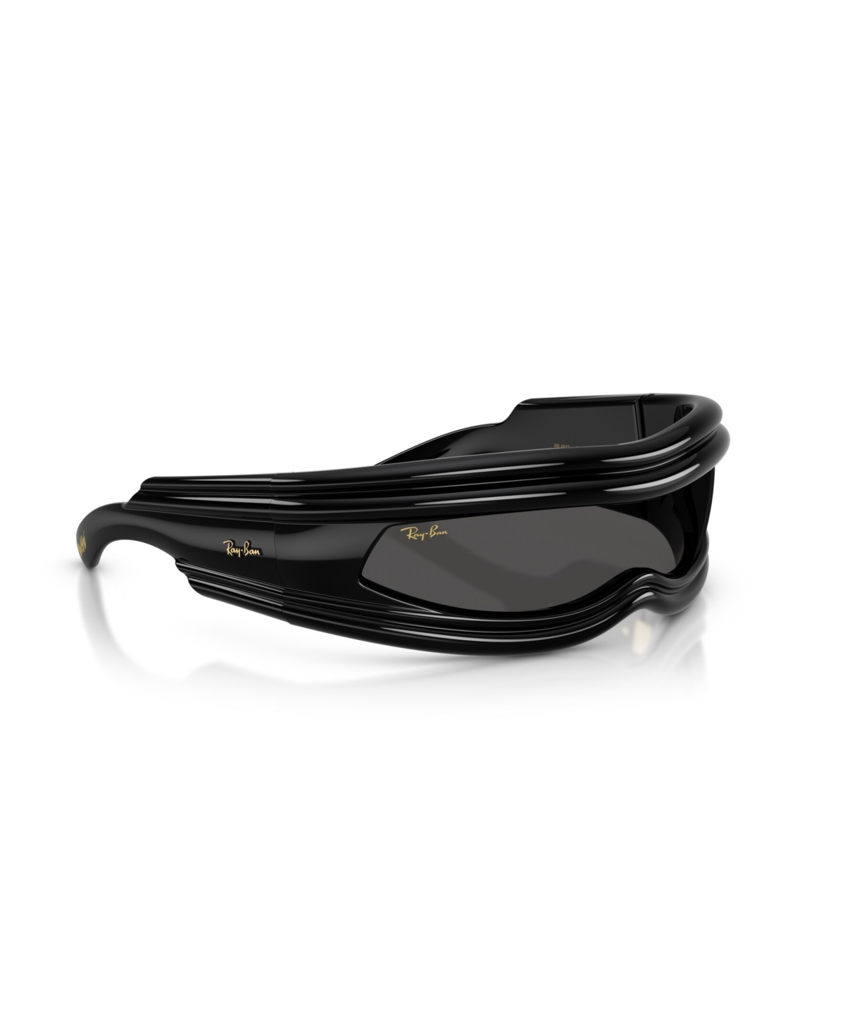 Ray Ban Unisex Ultra Wrap 001 Next Generation Collection Sunglasses, Rb4943 In Black