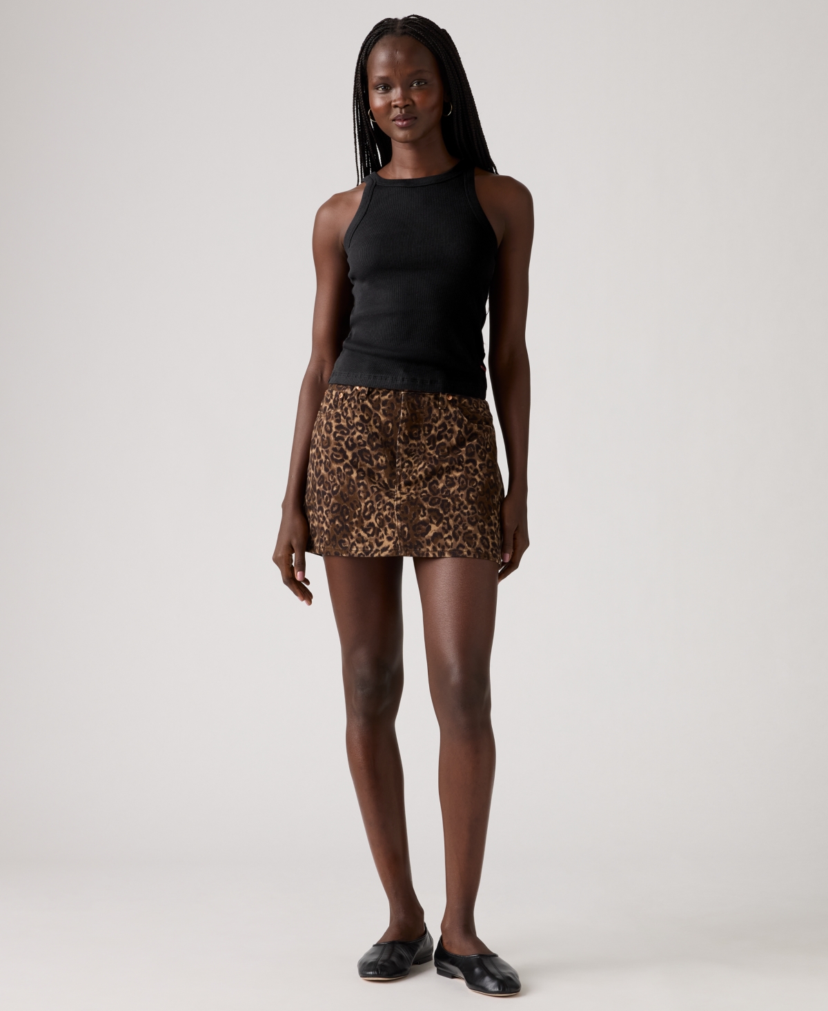 Levi's Women's Icon Mid-Rise Denim Skirt